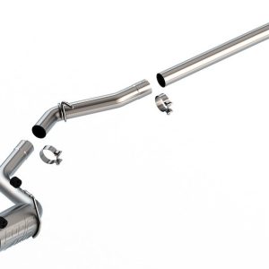 Borla Exhaust System Kit, Atak ® Series Cat Back System, T-304 Stainless Steel, With Muffler, 3 Inch Pipe Diameter – 140912