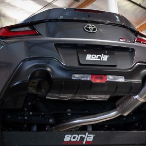 Borla Exhaust System Kit, Atak ® Series Cat Back System, T-304 Stainless Steel, With Muffler, 3 Inch Pipe Diameter – 140912