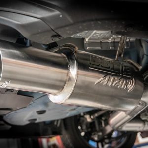 Borla Exhaust System Kit, Atak ® Series Cat Back System, T-304 Stainless Steel, With Muffler, 3 Inch Pipe Diameter – 140931