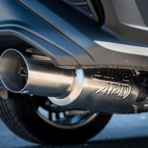 Borla Exhaust System Kit, Atak ® Series Cat Back System, T-304 Stainless Steel, With Muffler, 3 Inch Pipe Diameter – 140931