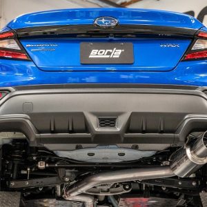 Borla Exhaust System Kit, Atak ® Series Cat Back System, T-304 Stainless Steel, With Muffler, 3 Inch Pipe Diameter – 140931