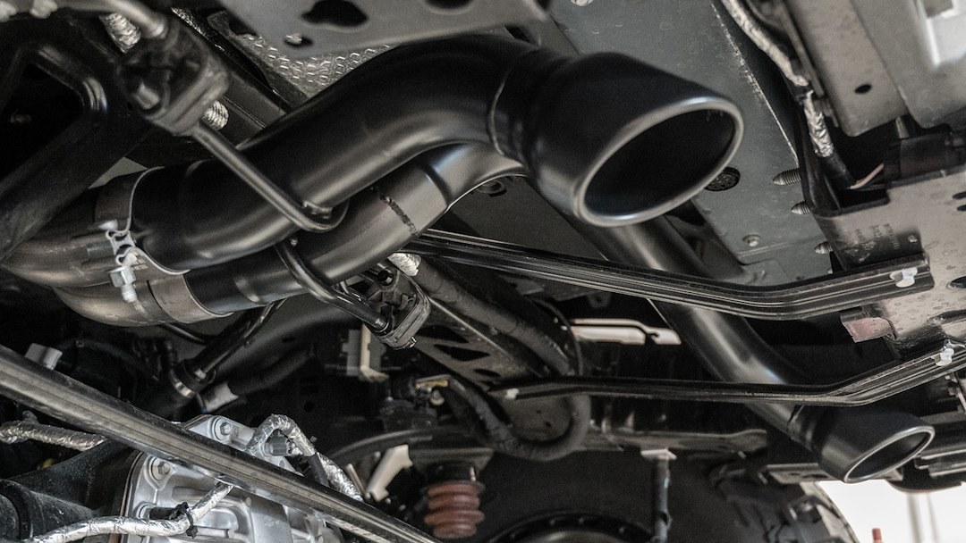 Borla Exhaust System Kit, Atak ® Series Cat Back System, T-304 Stainless Steel, With Muffler, 2-3/4 Inch Pipe Diameter – 140934CB