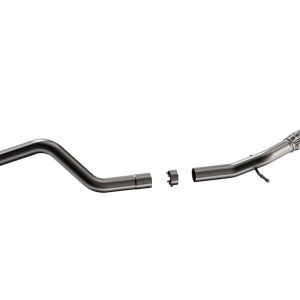 Borla Exhaust System Kit, S-Type Cat Back System, T-304 Stainless Steel, Without Muffler, 2-1/2 Inch Pipe Diameter, Single Exhaust Dual Exit – 140938