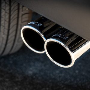 Borla Exhaust System Kit, S-Type Cat Back System, T-304 Stainless Steel, Without Muffler, 2-1/2 Inch Pipe Diameter, Single Exhaust Dual Exit – 140938