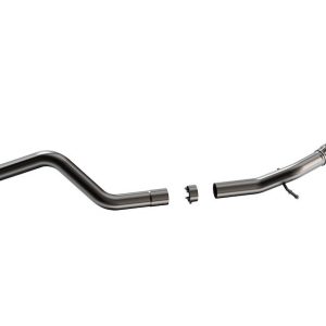 Borla Exhaust System Kit, S-Type Cat Back System, T-304 Stainless Steel, Without Muffler, 2-1/2 Inch Pipe Diameter – 140938BC