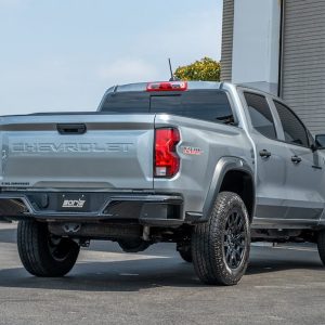 Borla Exhaust System Kit, S-Type Cat-Back System, T-304 Stainless Steel, With Muffler, 3 Inch Pipe Diameter, Single Exhaust with Single Exit – 140944