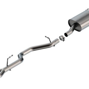 Borla Exhaust System Kit, S-Type Cat Back System, T-304 Stainless Steel, With Muffler, 2-1/4 Inch Pipe Diameter – 140947
