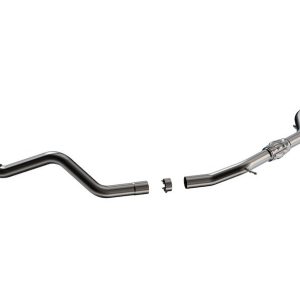 Borla Exhaust System Kit, S-Type Cat Back System, T-304 Stainless Steel, Without Muffler, 2-1/2 Inch Pipe Diameter, Single Exhaust Dual Exit – 140948