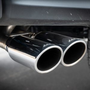 Borla Exhaust System Kit, S-Type Cat Back System, T-304 Stainless Steel, With Muffler, 2-3/4 Inch to 2-1/4 Inch Pipe Diameter – 140975