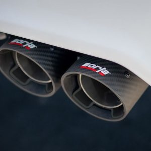 Borla Exhaust System Kit, Atak ® Series Cat Back System, T-304 Stainless Steel, With Muffler, 3-1/2 Inch Into 2-3/4 Inch Pipe Diameter – 140997CFBA