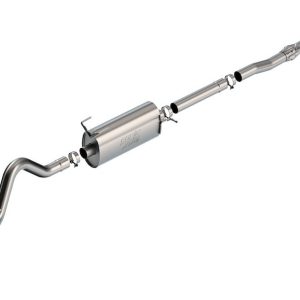 Borla Exhaust System Kit, Atak ® Series Cat Back System, T-304 Stainless Steel, With Muffler, 2-3/4 Inch to 3-1/2 Inch Pipe Diameter – 141015