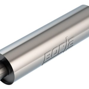 Borla Exhaust Muffler, Turbo XL, T-304 Stainless Steel, 6-3/4 Inch Diameter Case, Single 3 Inch Center Inlet, Single 3 Inch Center Outlet – 400436