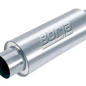 Borla Exhaust Muffler, XR-1 ® Series, T-304 Stainless Steel, 5 Inch Diameter Case, Single 3 Inch Inner Diameter Center Inlet – 40085