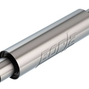 Borla Exhaust Muffler, XR-1, T-304 Stainless Steel, 4 Inch Diameter Case, Single 2-1/2 Inch Inner Diameter Center Inlet – 401383