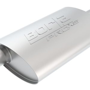 Borla Exhaust Muffler, Pro Xs Series, T-304 Stainless Steel, 9-1/2 Inch Width X 4 Inch Height Case, Single 2-1/4 Inch Center Inlet – 40357