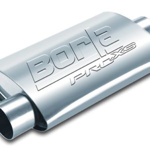 Borla Exhaust Muffler, Pro Xs Series, T-304 Stainless Steel, 9-1/2 Inch Width X 4 Inch Height Case, Single 2-1/2 Inch Center Inlet – 40665