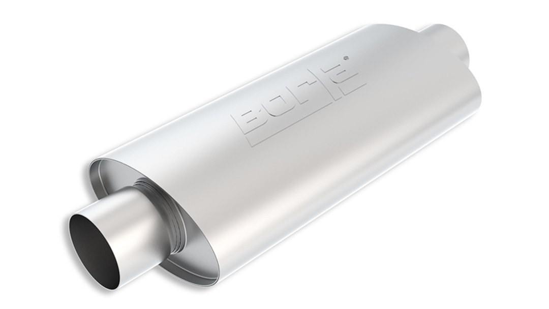 Borla Exhaust Muffler, XR-1 ® Series, T-304 Stainless Steel, 7.88 Inch Width X 4-1/2 Inch Height Case – 40943