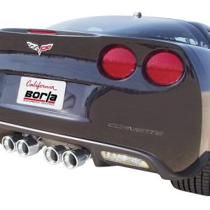 Borla Exhaust Crossover Pipe, X-Pipe, T-304 Stainless Steel, 2-1/2 Inch Diameter, Without Converters – 60089