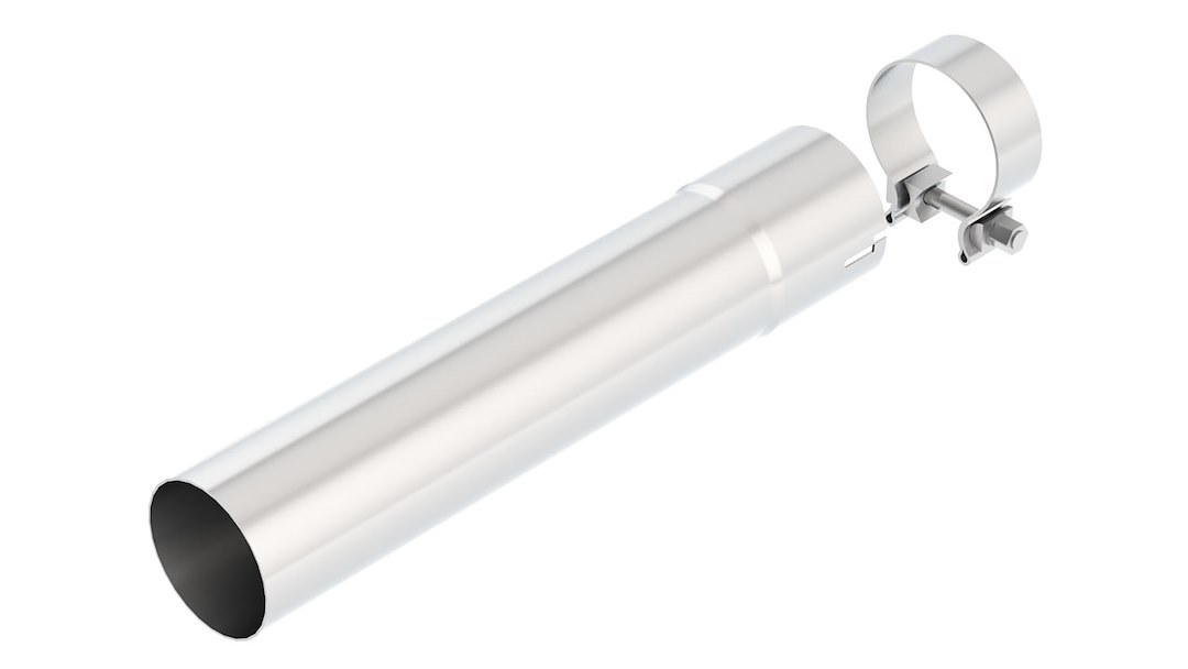 Borla Exhaust Pipe Intermediate, T-304 Stainless Steel, 3 Inch Inlet, 3 Inch Outlet, Adapter – 60556