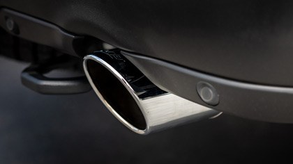 Borla Exhaust Tail Pipe Tip, 3 Inch Inlet Diameter, 5 Inch Outlet Diameter, T-304 Stainless Steel, Round, Angle-Cut, Rolled Edge – 60718