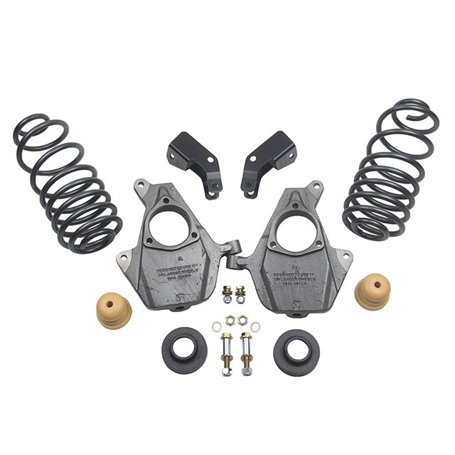 Belltech Lowering Kit, 2 to 3 Inch Front/ 4 Inch Rear Drop, Shock Absorbers Not Included – 1019