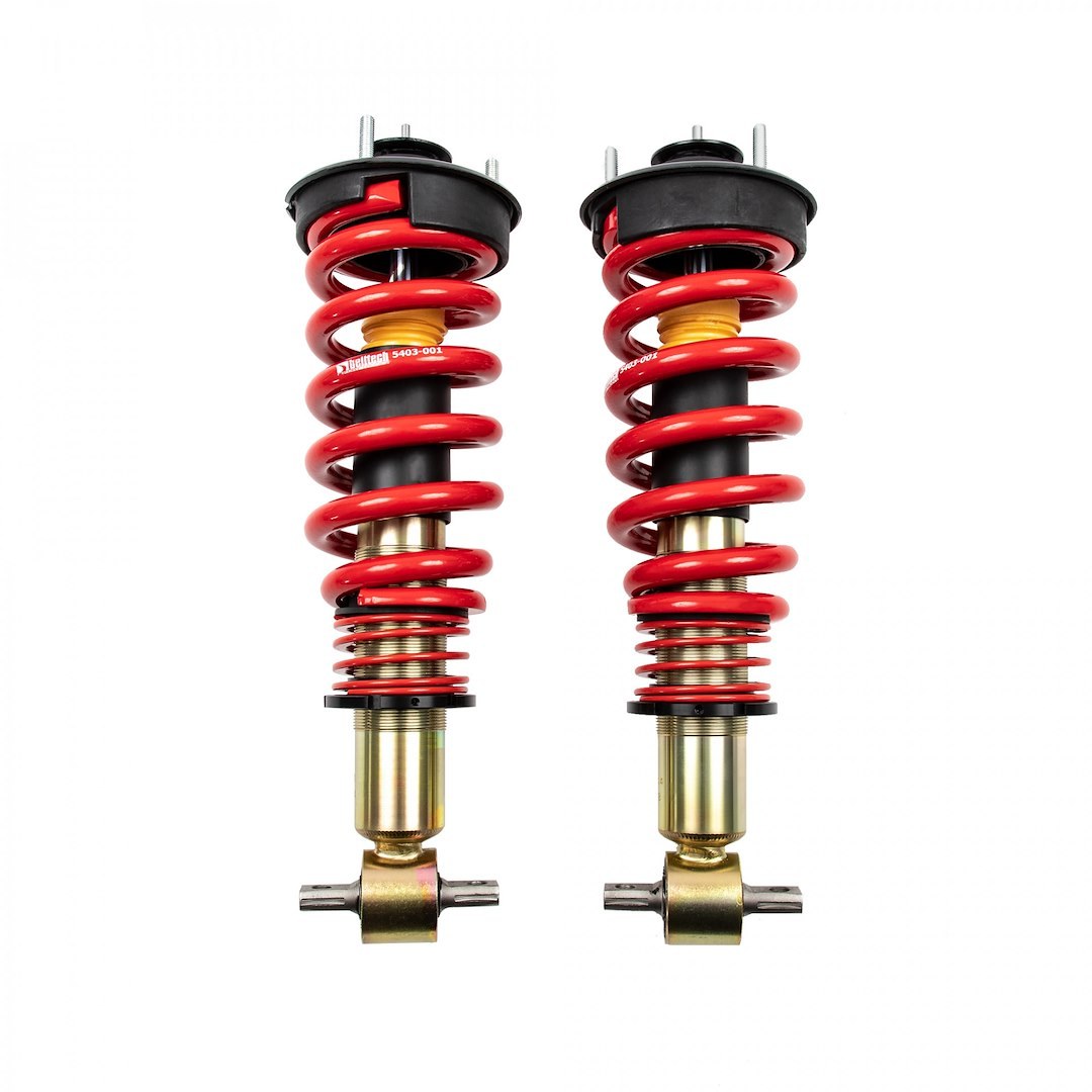 Belltech Coil Over Shock Absorber, Adjustable, 1 to 3 Inch Drop, With Coil Springs/ Bump Stops/ Spring Perches/ Dust Boots, Set of 2 – 15002