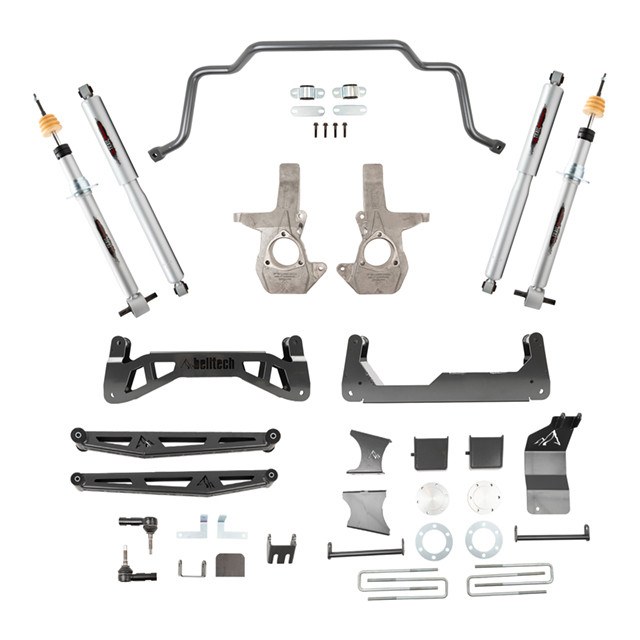 Belltech Lift Kit Suspension, 7 to 9 Inch Front Lift, 5 Inch Rear Lift, With Trail Performance Shock Absorbers – 150203TPS