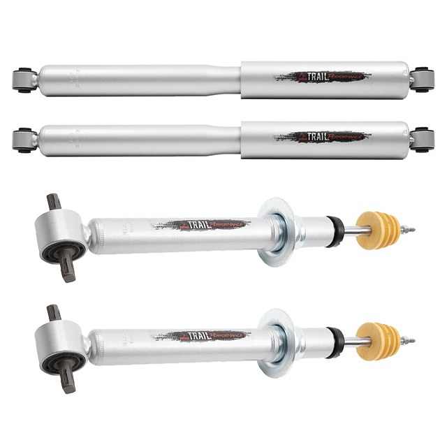 Belltech Lift Kit Suspension, 4 Inch Front Lift, 2 Inch Rear Lift, With Front and Rear Trail Performance Shock Absorbers IN Kit – 150212TP