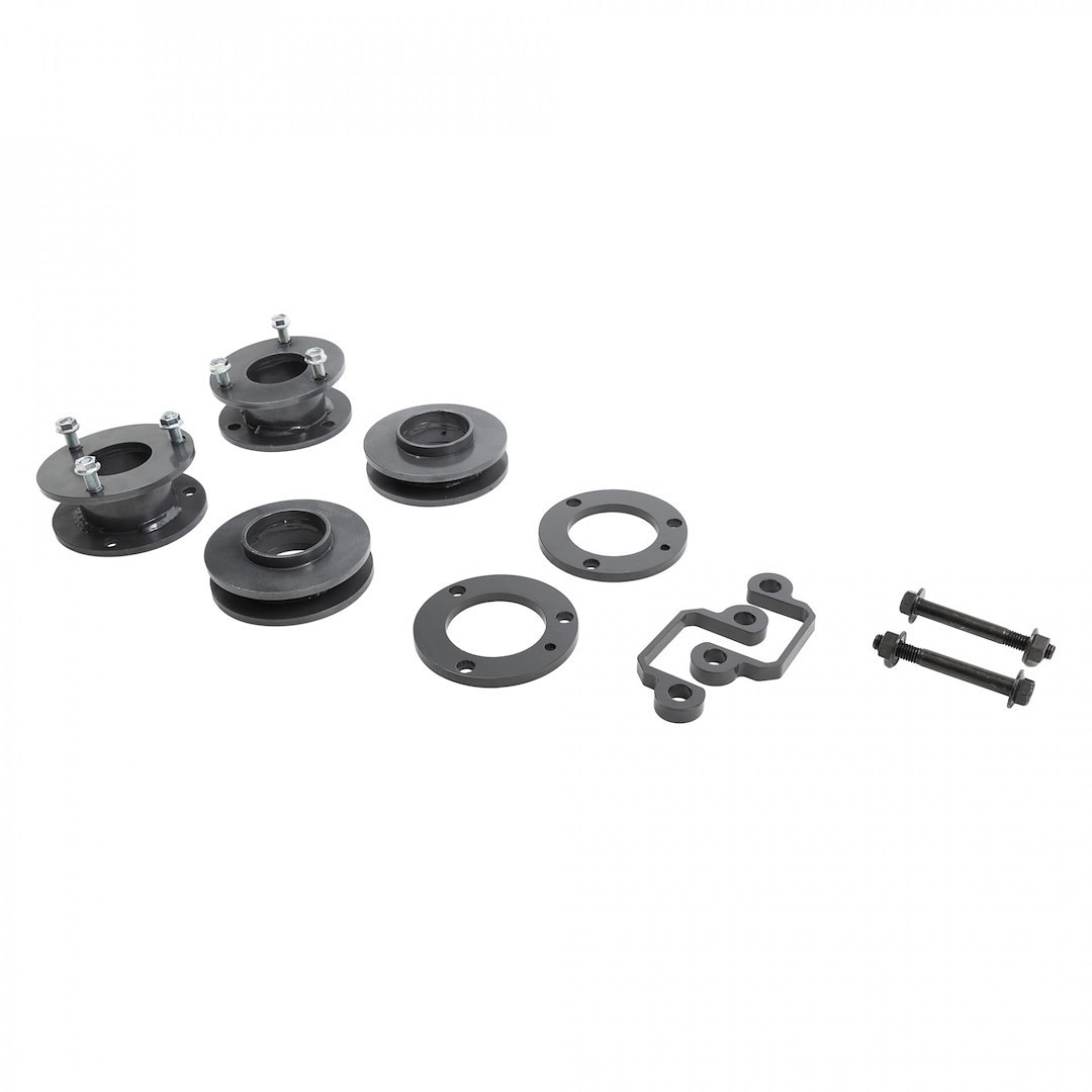 Belltech Lift Kit Suspension, 4 Inch Front Lift/ 4 Inch Rear Lift, Black, With Front and Rear Adjustable Struts – 152601BK4