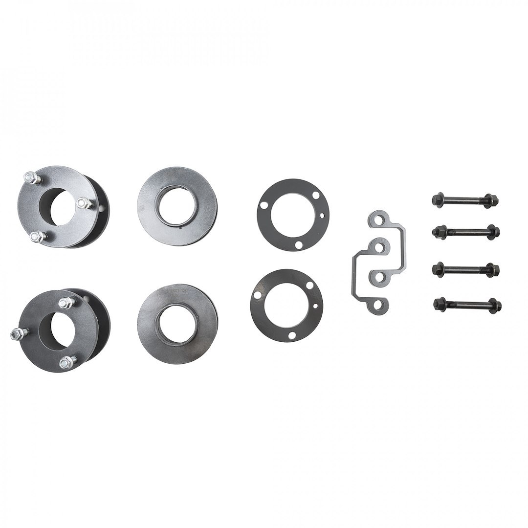 Belltech Lift Kit Suspension, 4 Inch Front Lift/ 4 Inch Rear Lift, Black, With Front and Rear Adjustable Struts – 152601BK4