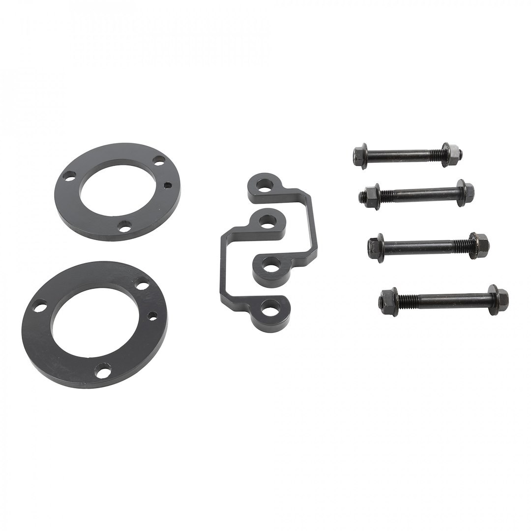 Belltech Lift Kit Suspension, 4 Inch Front Lift/ 4 Inch Rear Lift, Black, With Front and Rear Adjustable Struts – 152601BK4