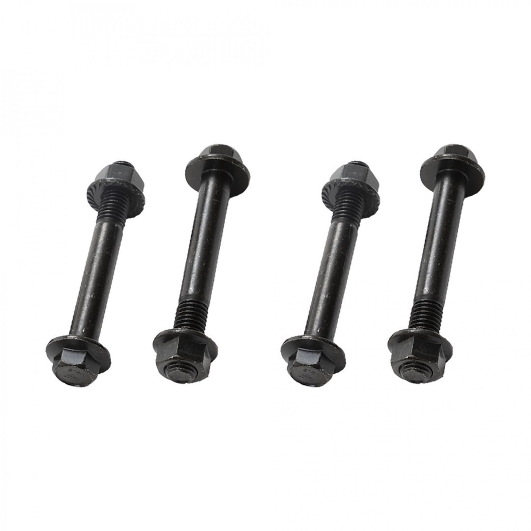 Belltech Lift Kit Suspension, 4 Inch Front Lift/ 4 Inch Rear Lift, Black, With Front and Rear Adjustable Struts – 152601BK4