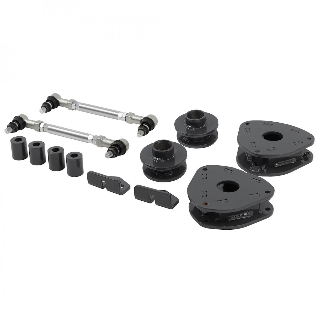 Belltech Lift Kit Suspension, 1-1/2 Inch Front Lift, 1-1/2 Inch Rear Lift, Without Shock Absorbers IN Kit – Shock Change Not Necessary – 152650BK