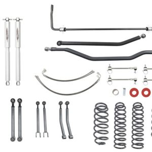 Belltech Lift Kit Suspension, 4 Inch Front Lift, 4 Inch Rear Lift, With Front and Rear Trail Performance Shock Absorbers IN Kit – 153201TPS