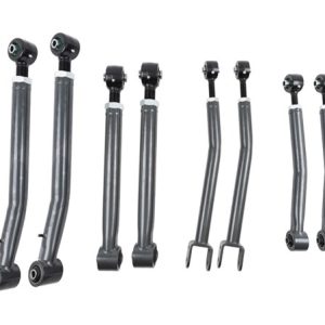 Belltech Lift Kit Suspension, 4 Inch Front/ Rear Lift, With Front and Rear Trail Performance Shock Absorbers, Black/ Silver Components – 153205TPS