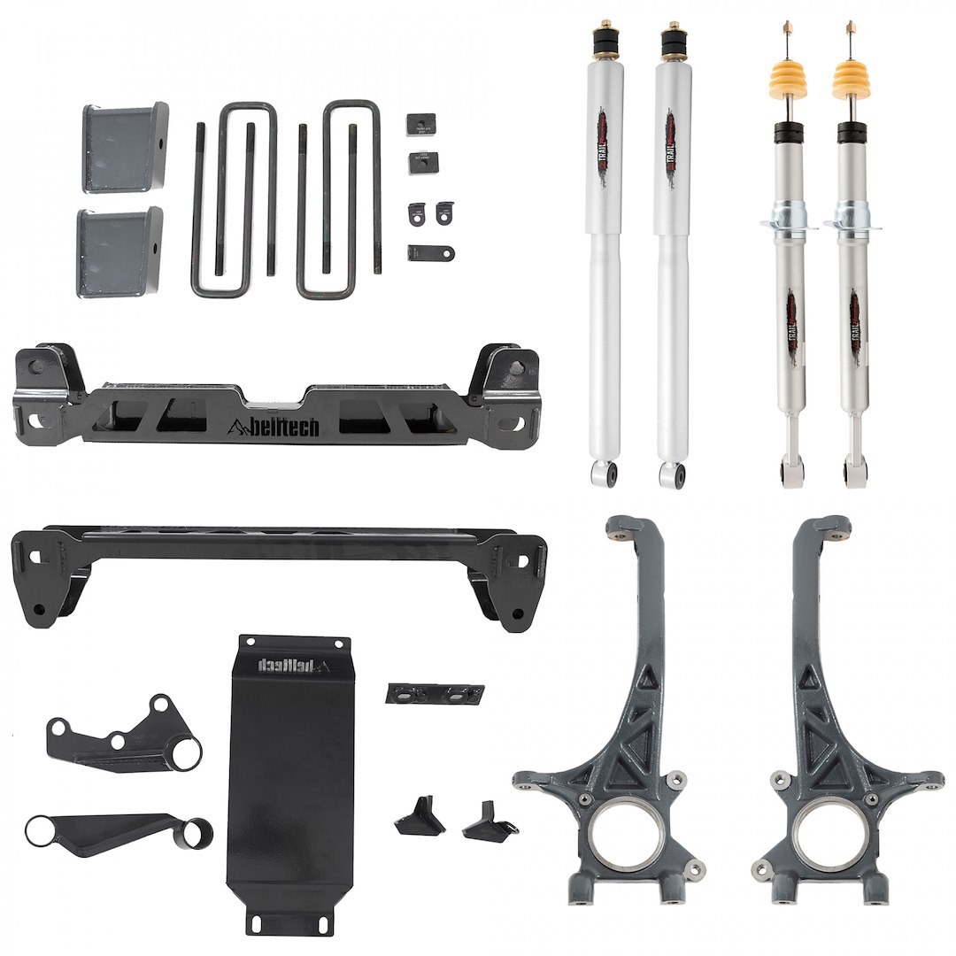 Belltech Lift Kit Suspension, Trail Performance, 4 to 6 Inch Front and Rear Lift – 154301TP