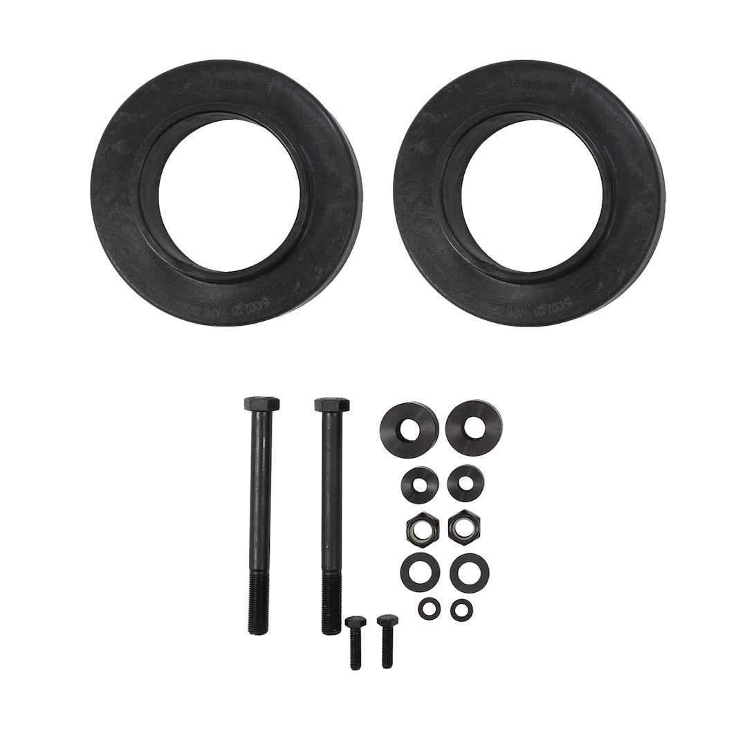 Belltech Leveling Kit Suspension, 2 Inch Lift, Coil Spacer, With Two Spacers – 154302BK