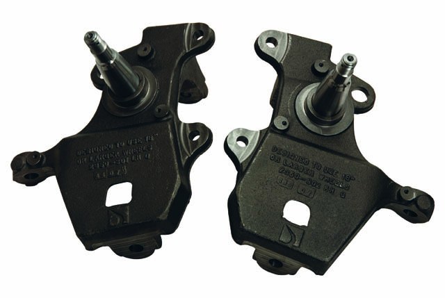 Belltech Spindle, Spindle Assembly, 2 Inch Drop, Iron, Set of 2 – 2350