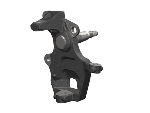 Belltech Spindle, Spindle Assembly, 2 Inch Drop, Iron, Set of 2 – 2350