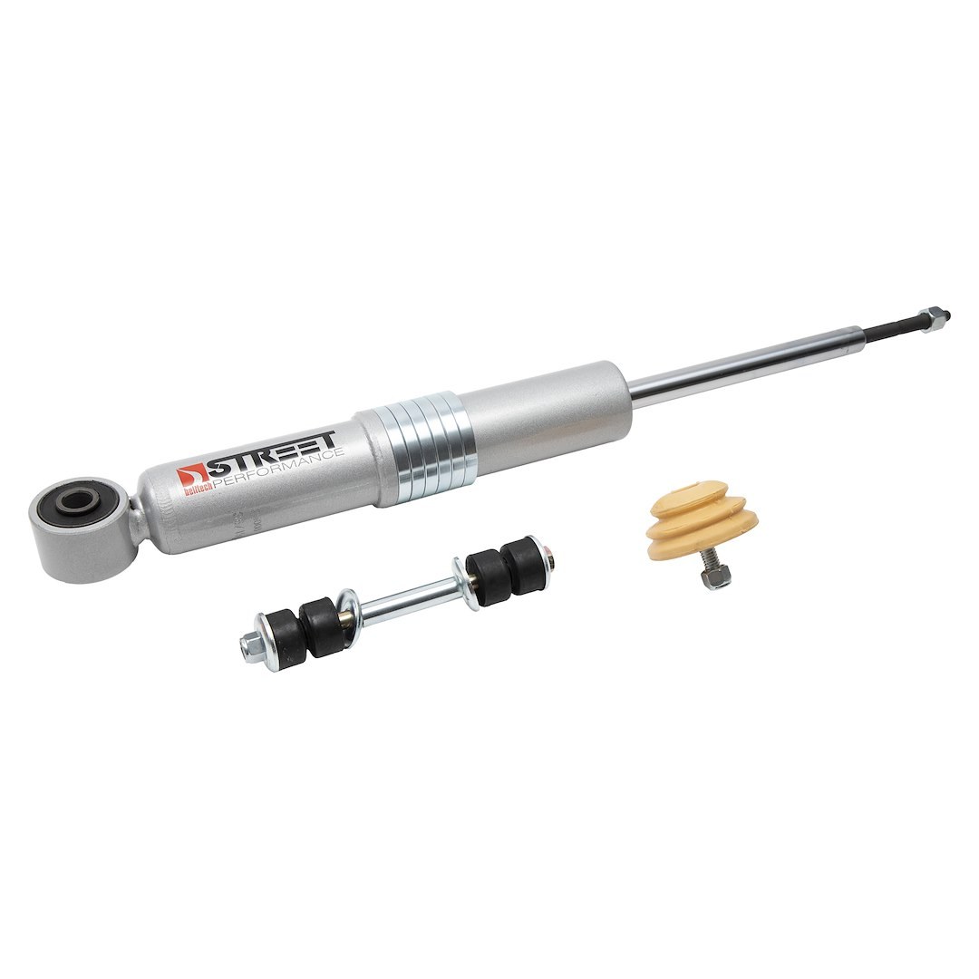 Belltech Shock Absorber, Nitrogen Gas Charged, Two Year Warranty, Ride Height Adjustable, Without Shock Boots, Silver, Single – 25008