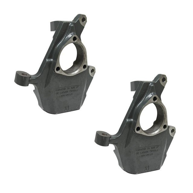 Belltech Spindle, Spindle Assembly, 2 Inch Drop, Iron, Set of 2 – 2509