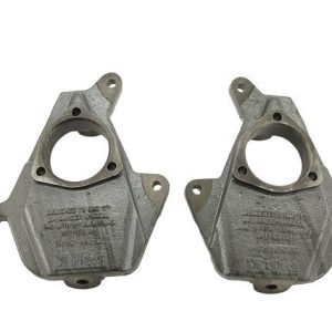 Belltech Spindle, Spindle Assembly, 2 Inch Drop, Iron, Powder Coated, Set of 2 – 2511
