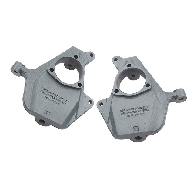 Belltech Spindle, Spindle Assembly, 2 to 3 Inch Drop, Ductile Iron, Set of 2 – 2514
