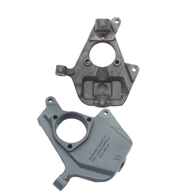 Belltech Spindle, Spindle Assembly, 2 to 3 Inch Drop, Ductile Iron, Set of 2 – 2514