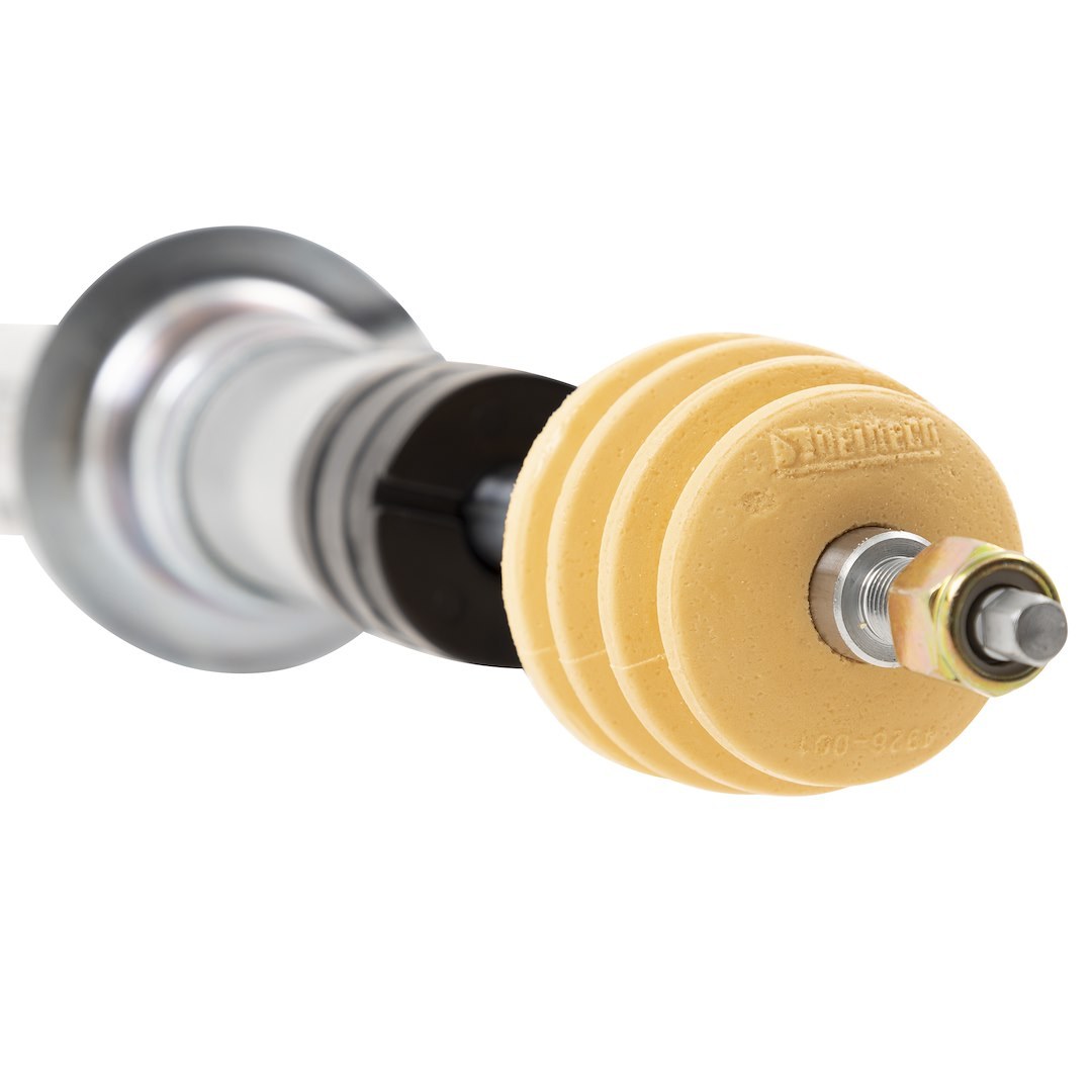 Belltech Shock Absorber, Trail Performance, Nitrogen Gas Charged, Two Year Warranty, Adjustable, With Sleeves, Silver, Single – 26020
