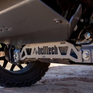 Belltech Shock Absorber, Trail Performance, Nitrogen Gas Charged, Two Year Warranty, Non Adjustable Valving, With Sleeves, Silver, Single – 28026