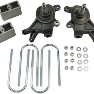 Belltech Lowering Kit, 2 Front 3 Inch Rear Drop, Shock Absorbers Not Included, With Drop Spindles and Lowering Block Kit – 440