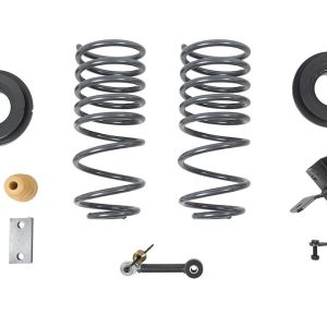 Belltech Lowering Kit, 4 or 5 Inch Rear Drop, Black, Without Shocks, With Springs/ Spacer Kit/ Bump Stops – 45320