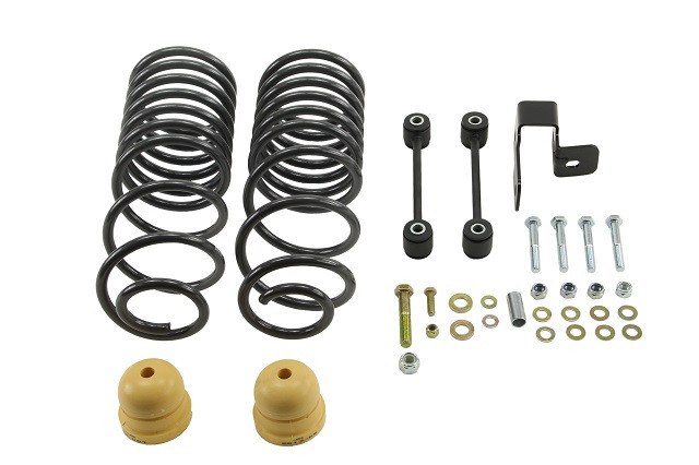 Belltech Coil Spring, 4 Inch Drop, Powder Coated, Black, Set of 2 – 5317