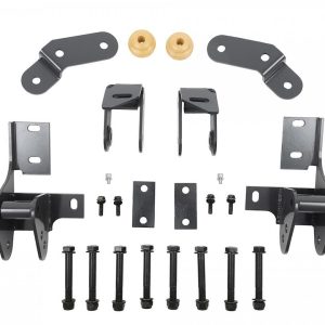 Belltech Control Arm Relocation Bracket, Relocates Upper and Lower Control Arms, Black, Steel – 5320A